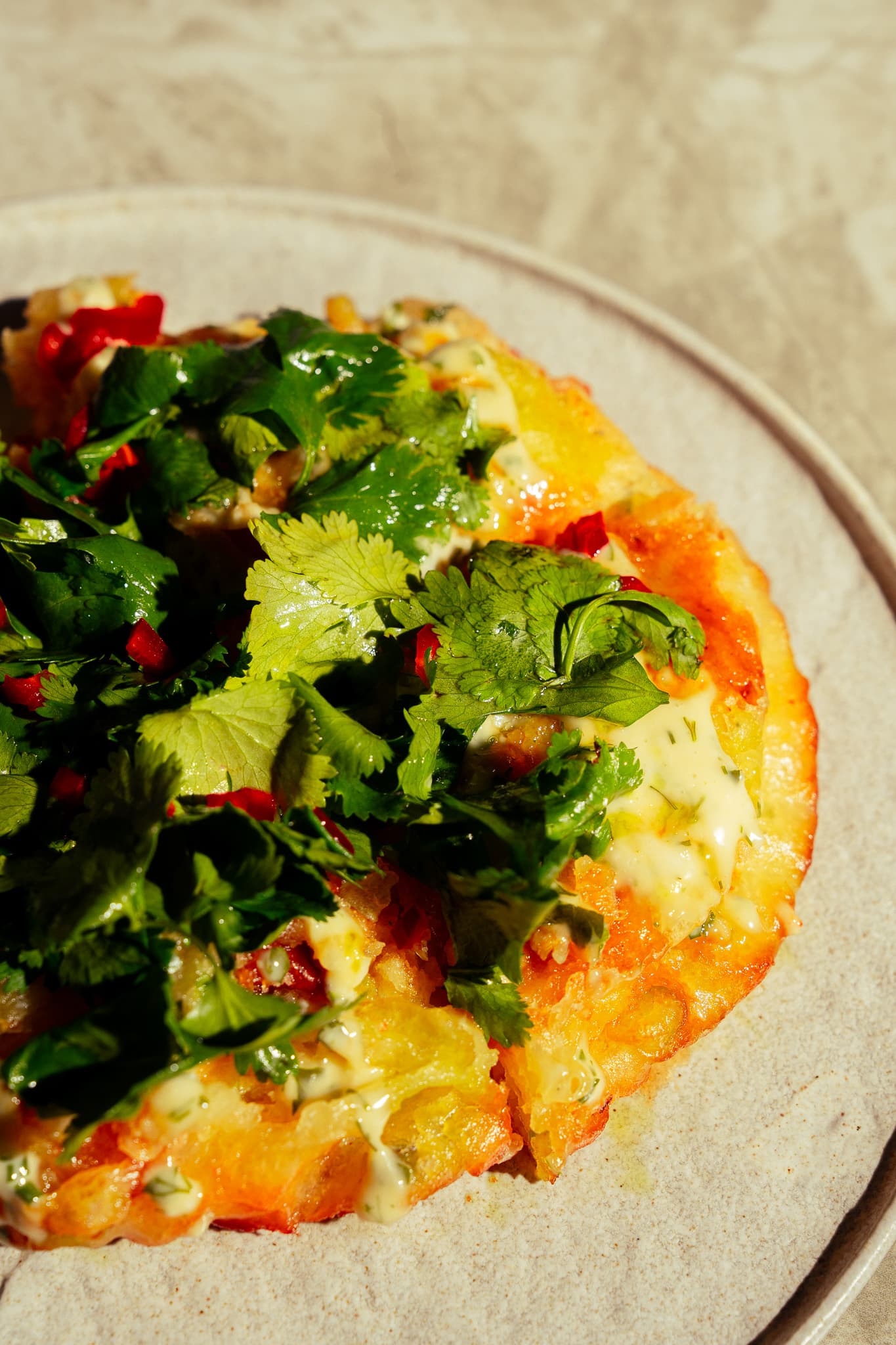 Crab + Scallion Pancake